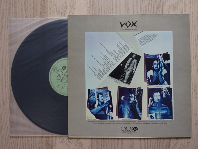 VOX, SING SING SING, GUSTAV BROM ORCHESTRA, LP