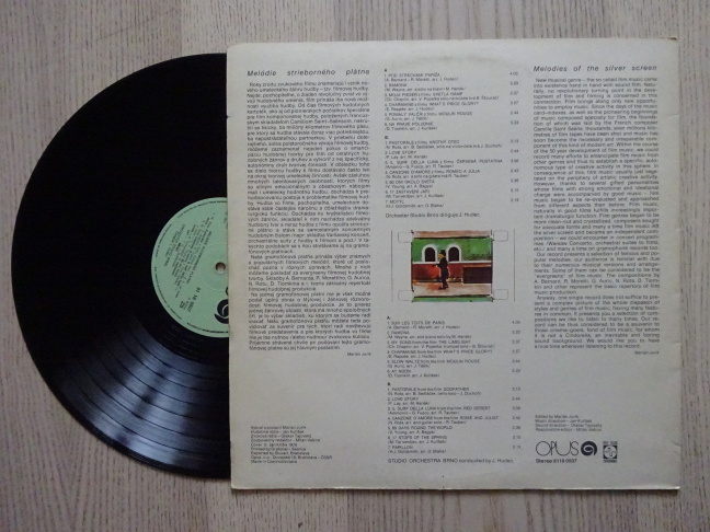 MELODIE STŘÍBRNÉHO PLÁTNA, LP