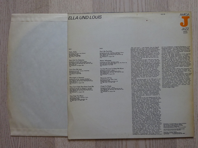 ELLA FITZGERALD A LOUIS ARMSTRONG, LP
