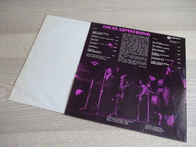 LOUIS ARMSTRONG, LUCERNA PRAHA 1965, LP