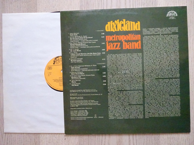 DIXIELAND, METROPOLITAN JAZZ BAND, LP