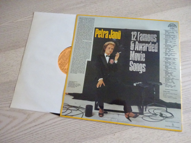 12 FAMOUS AND AWARDED MOVIE SONGS, PETRA JANŮ, GRAMODESKA