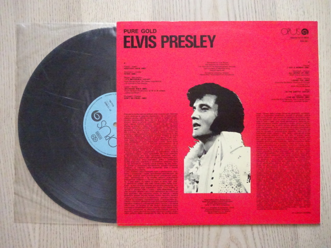 ELVIS PRESLEY, PURE GOLD, GRAMODESKA
