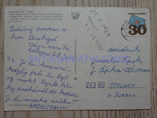 HOSTÝNSKÉ HORY, TESÁK, OKRES KROMĚŘÍŽ