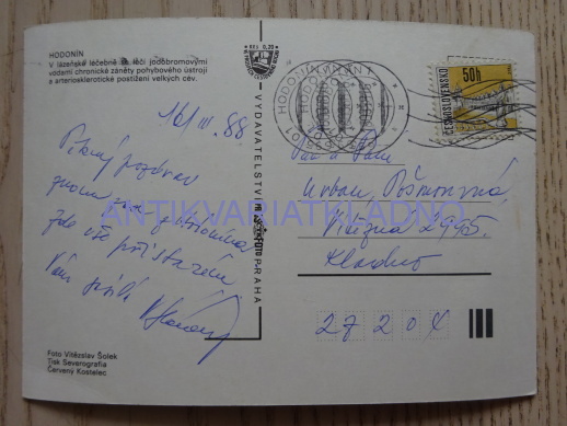 HODONÍN, 1988, OKRES BLANSKO