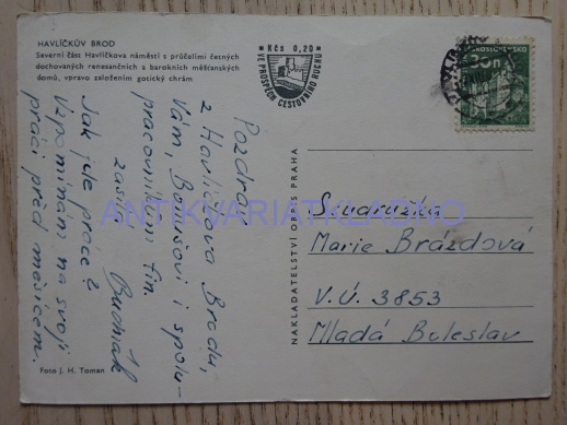HAVLÍČKŮV BROD, 1960
