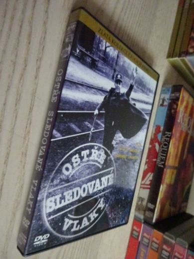 OSTŘE SLEDOVANÉ VLAKY, DVD FILM ČR