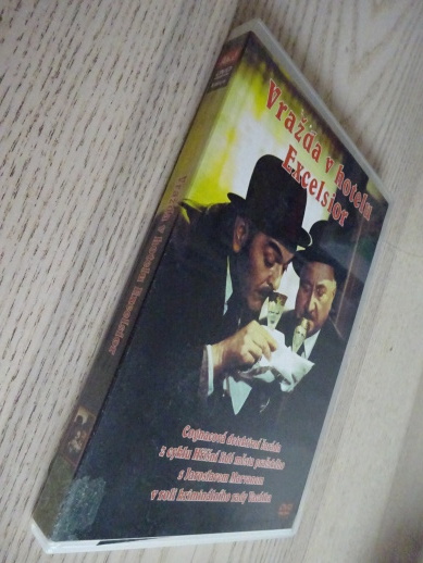VRAŽDA V HOTELU EXCELSIOR, DVD FILM