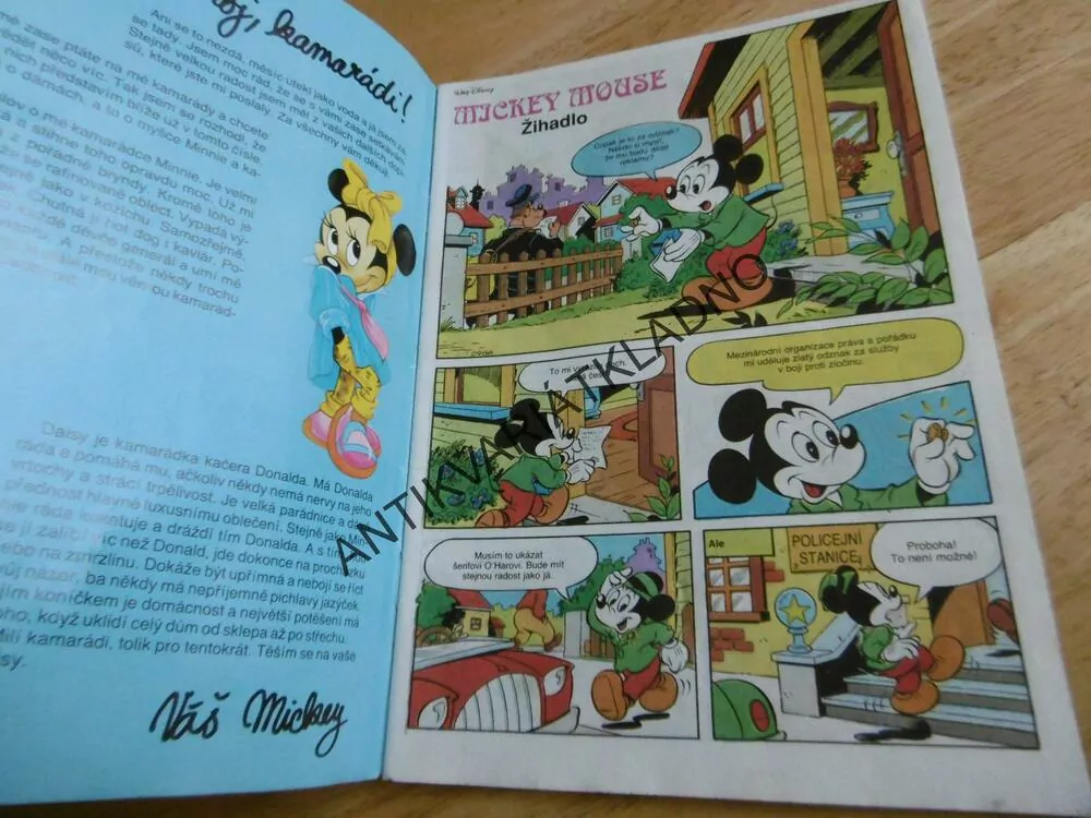 MICKEY MOUSE, KOMIKS, DISNEY, 2/1991