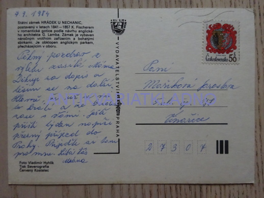 HRÁDEK U NECHANIC, 1984, OKRES HRADEC KRÁLOVÉ