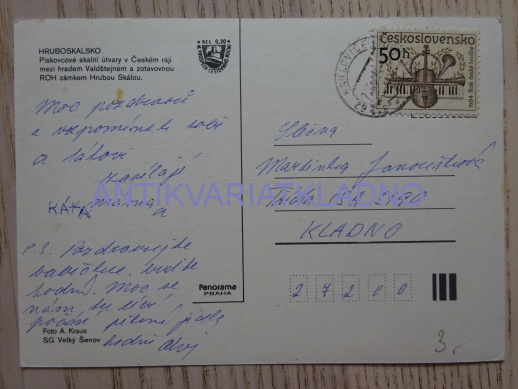 HRUBÁ SKÁLA, HRUBOSKALSKÉ SKALNÍ MĚSTO, OKRES SEMILY