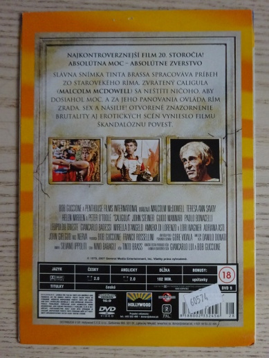 CALIGULA, DVD FILM