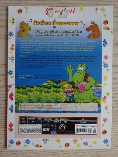 RODINA NESSOVCOV 1, DVD FILM