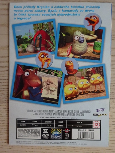 OŠKLIVÉ KÁČÁTKO A JÁ 3, DVD FILM