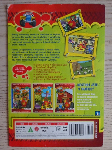 TRAKTOR TOM 3, DVD FILM