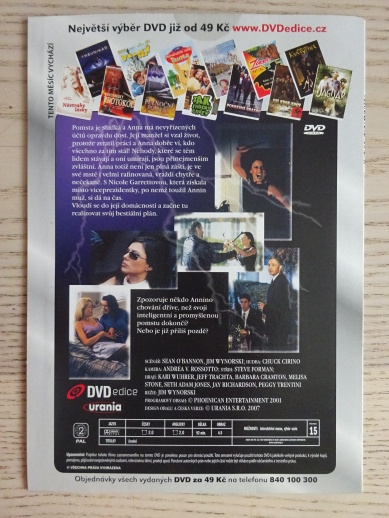 PŮLNOČNÍ POMSTA, DVD FILM