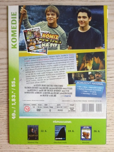 RAFŤÁCI, DVD FILM  ČR