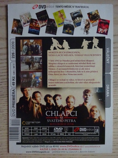 CHLAPCI OD SVATÉHO PETRA, DVD FILM