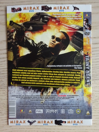 TAJNÝ AGENT, DVD FILM
