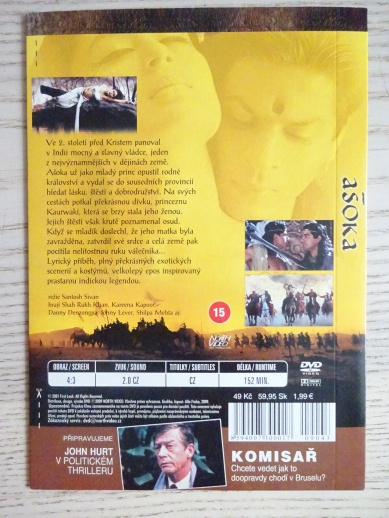 AŠOKA, DVD FILM