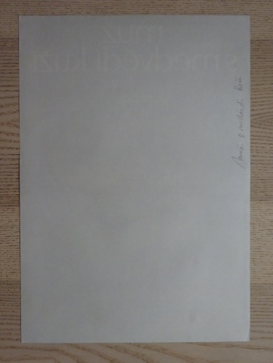 MUŽ S MEDVĚDÍ KŮŽÍ, FILM NDR, R: BECKH: BOGAFTKE, PL: HEJZLAROVÁ, PLAKÁT 703