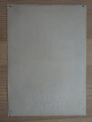 ČERNÁ VDOVA, FILM USA, R: RAFELSON, PL: THEISZ, PLAKÁT 554