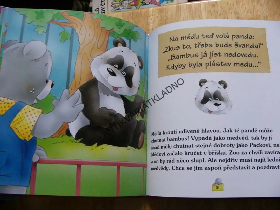 HRAJEME SI S MÉĎOU PACKOU, PŘÍBĚHY, BÁSNIČKY, **an