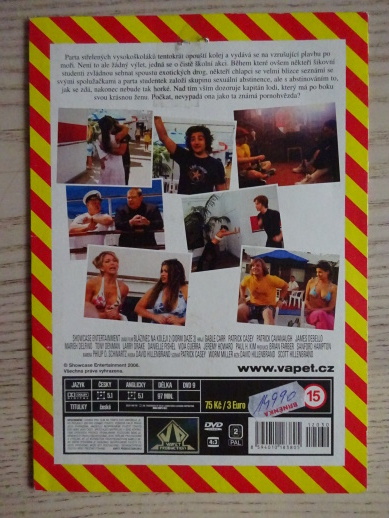 BLÁZINEC NA KOLEJI 2, DVD FILM