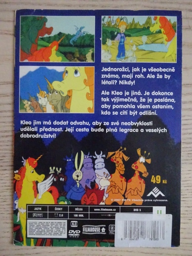 KLEO, LÉTAJÍCÍ JEDNOROŽEC, DVD FILM