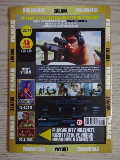 ODSTŘELOVAČ, DVD FILM
