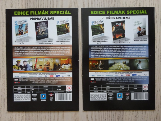 SPEER A HITLER, 1-2,  DVD FILM VÁLKA