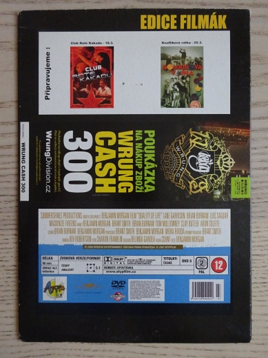 QUALITY OF LIFE, DVD FILM