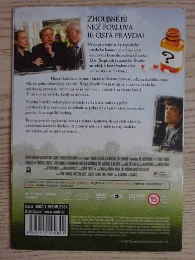 HORŠÍ NEŽ SMRT, DVD FILM 