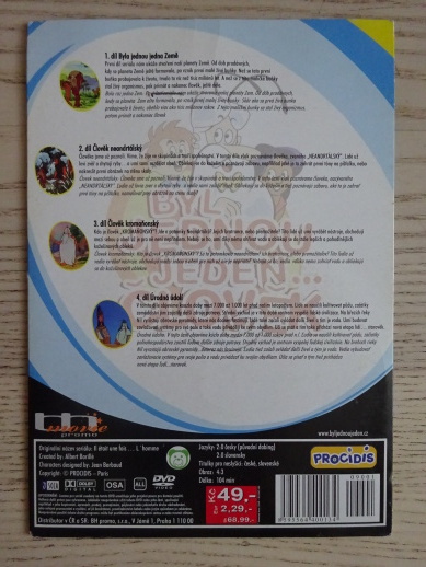 BYL JEDNOU JEDEN ...ČLOVĚK, 1. DÍL, DVD FILM