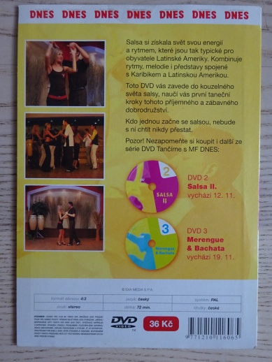 TANČÍME S MF DNES, SALSA, PRVNÍ KROKY, DVD