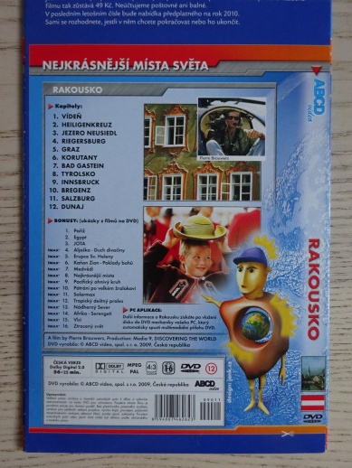 RAKOUSKO, DVD FILM DOKUMENT
