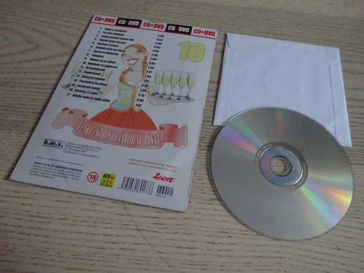 ČESKÉ SPROSTONÁRODNÍ PÍSNĚ, DVD + CD HUDBA