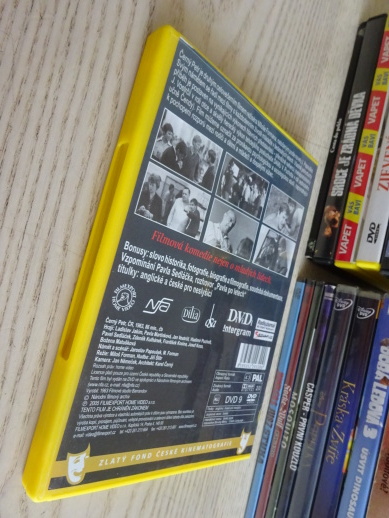 ČERNÝ PETR, DVD FILM 