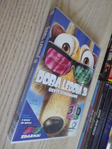 DOBA LEDOVÁ 3, ÚSVIT DINOSAURŮ, DVD FILM POHÁDKA