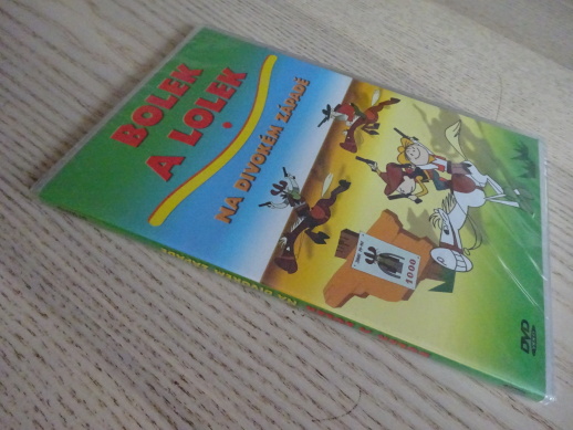 BOLEK A LOLEK NA DIVOKÉM ZÁPADĚ, DVD FILM