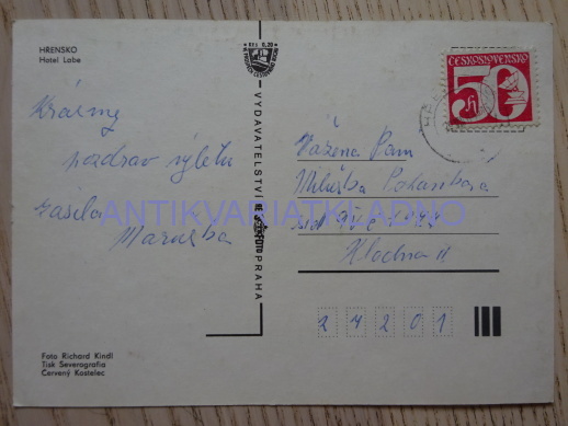 HŘENSKO, ČESKOSASKÉ ŠVÝCARSKO, HOTEL LABE, OKRES DĚČÍN