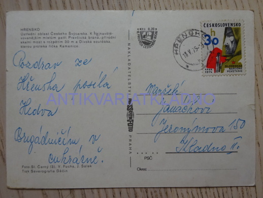 HŘENSKO, ČESKOSASKÉ ŠVÝCARSKO, OKRES DĚČÍN