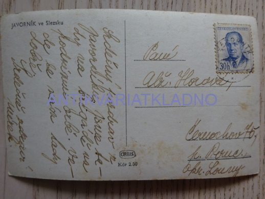 JAVORNÍK VE SLEZSKU, OKRES JESENÍK