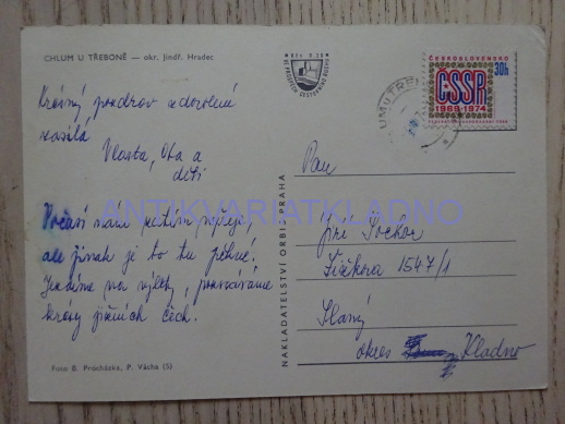 CHLUM U TŘEBONĚ, OKRES JINDŘICHŮV HRADEC