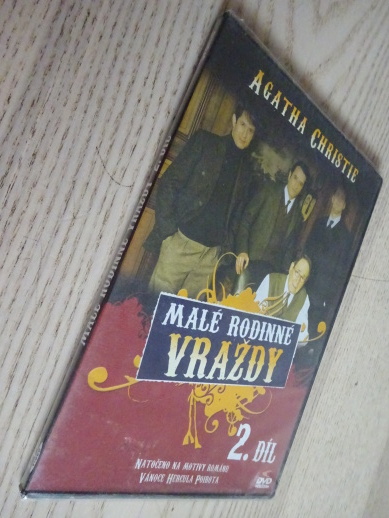 MALÉ RODINNÉ VRAŽDY 2, HERCULE POIROT, DVD FILM