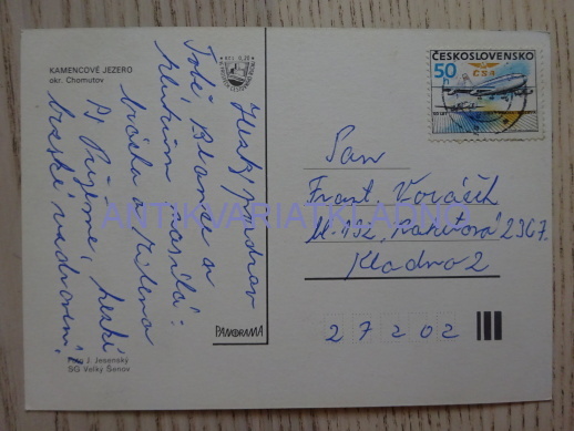 CHOMUTOV, KAMENCOVÉ JEZERO