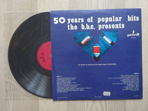 50 YEARS OF POPULAR HITS THE BBC PRESENTS, LP