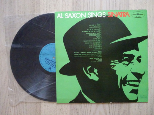 AL SAXON SINGS SINATRA, FRANK SINATRA, LP