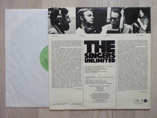 THE SINGERS UNLIMITED, LP