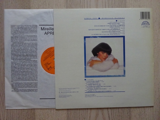 MIREILLE MATHIEU, APRES TOI
